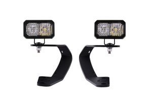 Toyota 4Runner LED Ditch Light Kit - Diode Dynamics - Stage Series 2in Sport - White - `10-`24